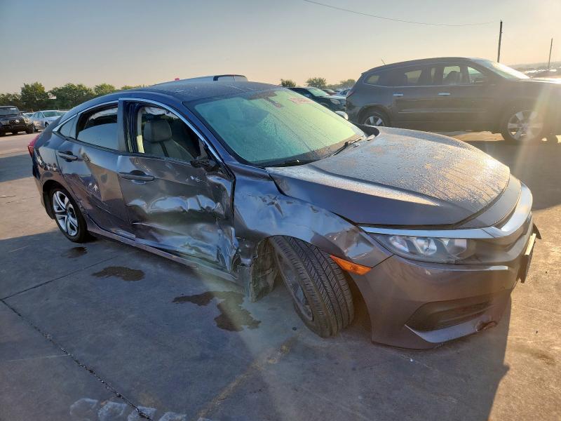 2HGFC2F53JH500927 - 2018 HONDA CIVIC LX 灰色 照片 4