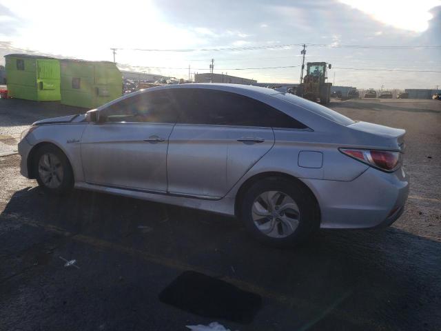 KMHEC4A45DA066190 - 2013 HYUNDAI SONATA HYBRID SILVER photo 2