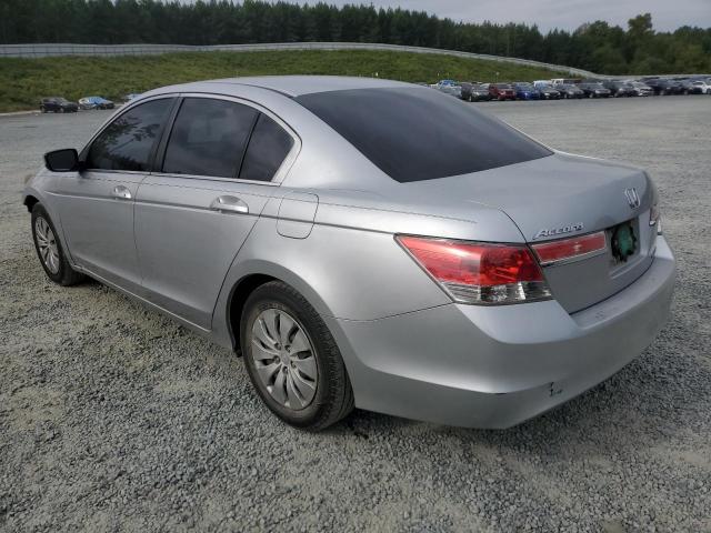 1HGCP2E39BA106789 - 2011 HONDA ACCORD LX SILVER photo 2