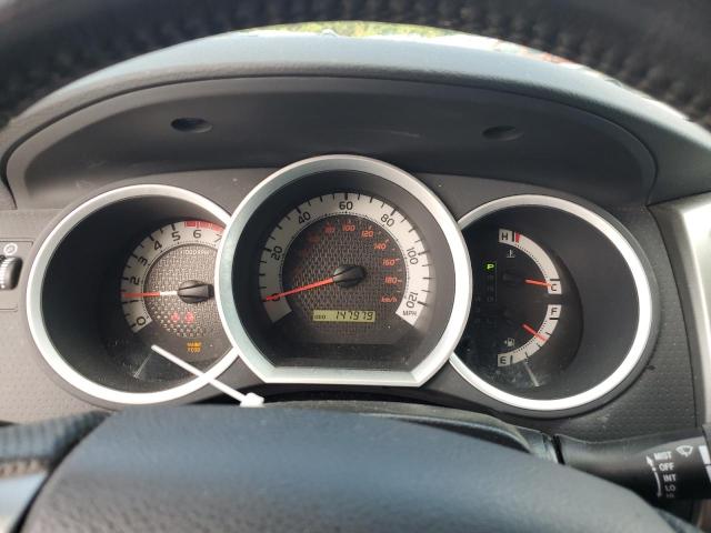 3TMJU4GNXDM150945 - 2013 TOYOTA TACOMA DOUBLE CAB PRERUNNER SILVER photo 9