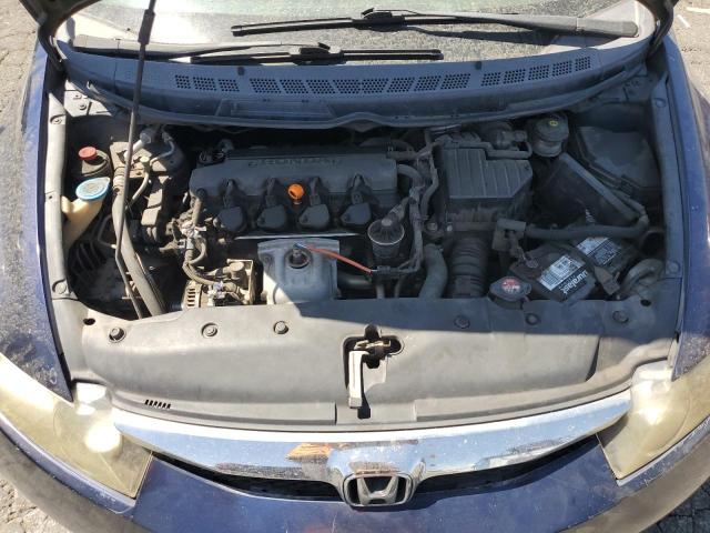 2HGFA1F55AH519611 - 2010 HONDA CIVIC LX BLUE photo 11