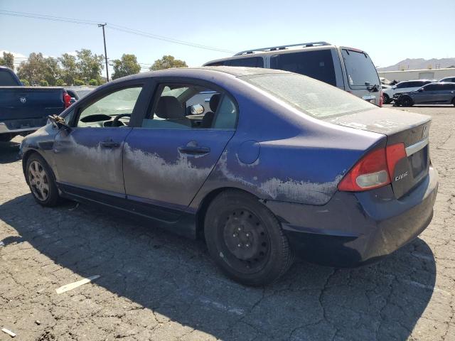 2HGFA1F55AH519611 - 2010 HONDA CIVIC LX BLUE photo 2