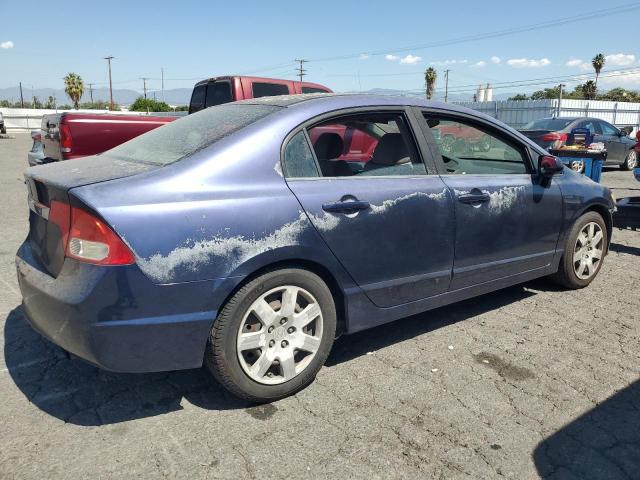 2HGFA1F55AH519611 - 2010 HONDA CIVIC LX BLUE photo 3