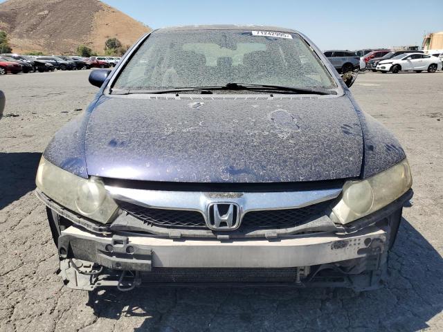 2HGFA1F55AH519611 - 2010 HONDA CIVIC LX BLUE photo 5