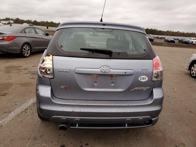 2T1KR30EX5C345139 - 2005 TOYOTA COROLLA MA XR BLUE photo 6