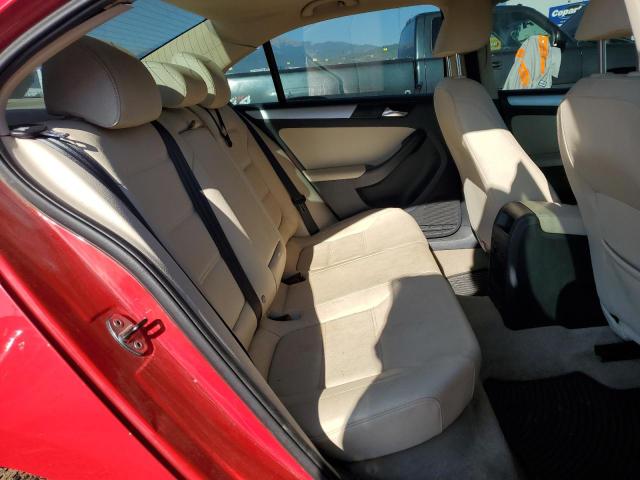 3VWLL7AJ4BM131577 - 2011 VOLKSWAGEN JETTA TDI Қызыл фото 10