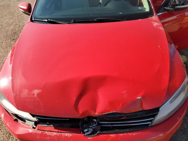 3VWLL7AJ4BM131577 - 2011 VOLKSWAGEN JETTA TDI Қызыл фото 11