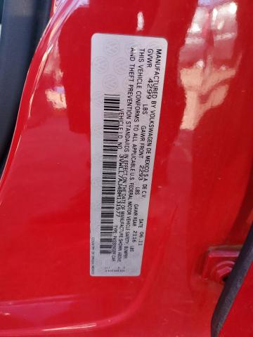 3VWLL7AJ4BM131577 - 2011 VOLKSWAGEN JETTA TDI Қызыл фото 12