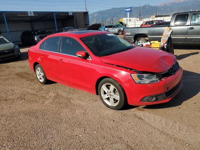 3VWLL7AJ4BM131577 - 2011 VOLKSWAGEN JETTA TDI Қызыл фото 4