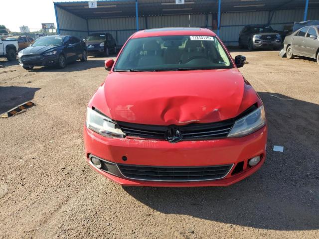 3VWLL7AJ4BM131577 - 2011 VOLKSWAGEN JETTA TDI Қызыл фото 5