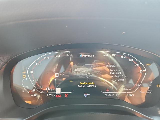 5UX83DP04N9M61811 - 2022 BMW X3 M40I GRAY photo 9