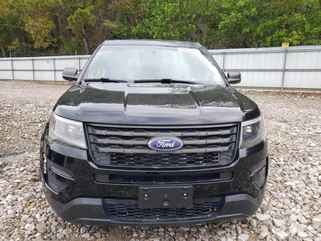 1FM5K8AR3JGA72231 - 2018 FORD EXPLORER POLICE INTERCEPTOR BLACK photo 5