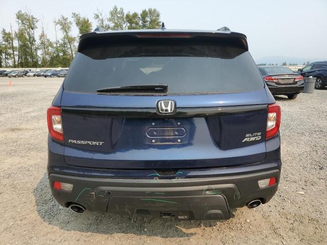 5FNYF8H09MB010425 - 2021 HONDA PASSPORT ELITE 蓝色 照片 6