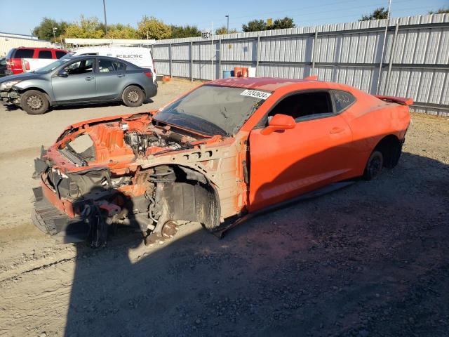 1G1FK1R6XK0127335 - 2019 CHEVROLET CAMARO ZL1 ORANGE photo 1