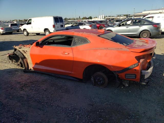 1G1FK1R6XK0127335 - 2019 CHEVROLET CAMARO ZL1 ORANGE photo 2