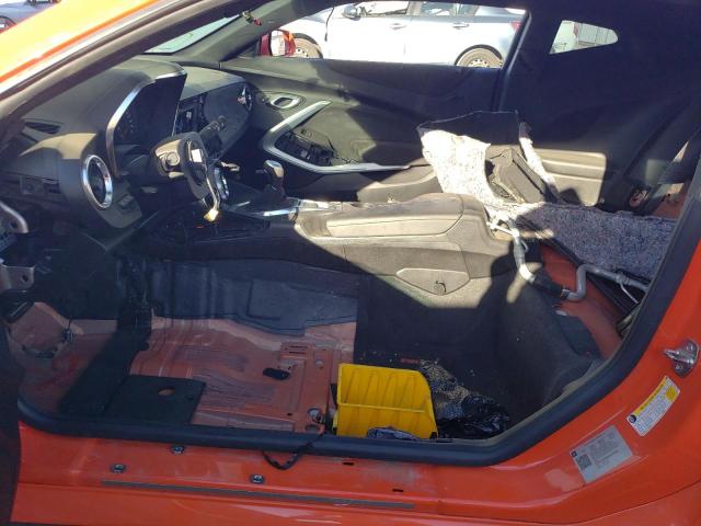 1G1FK1R6XK0127335 - 2019 CHEVROLET CAMARO ZL1 ORANGE photo 7