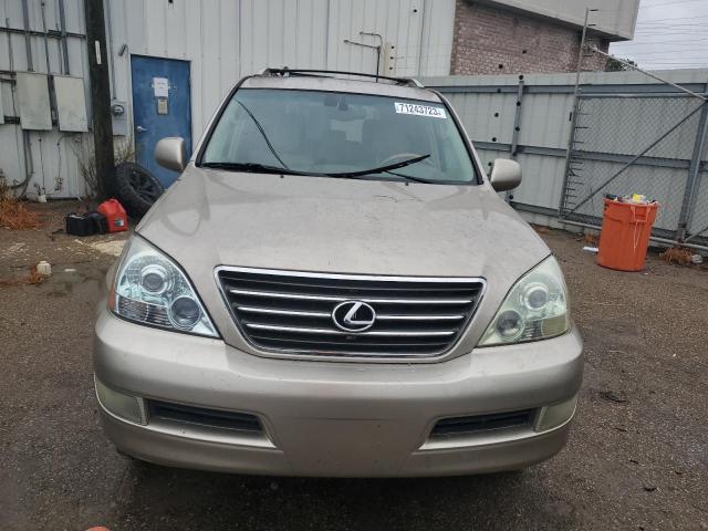 JTJBT20X640064149 - 2004 LEXUS GX 470 BEIGE photo 5