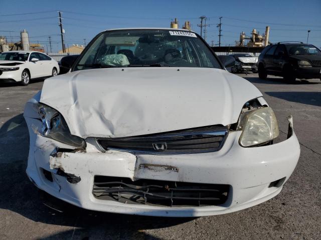 2HGEJ6676YH598520 - 2000 HONDA CIVIC LX WHITE photo 5