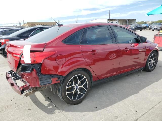 1FADP3H25HL257868 - 2017 FORD FOCUS SEL RED photo 3