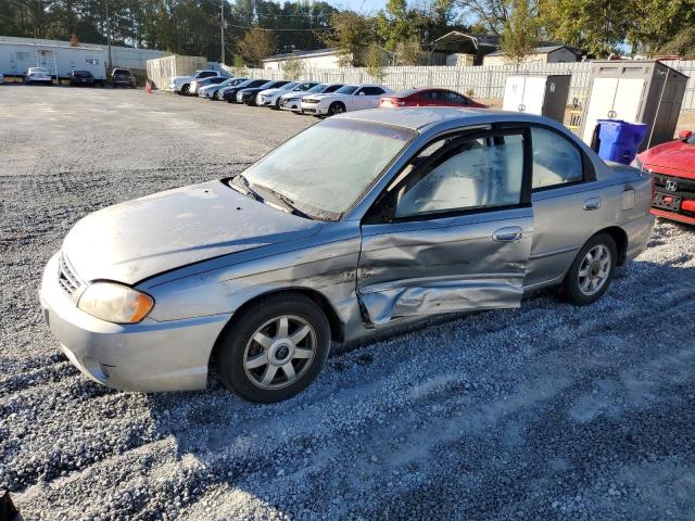 KNAFB121035213471 - 2003 KIA SPECTRA BASE SILVER photo 1