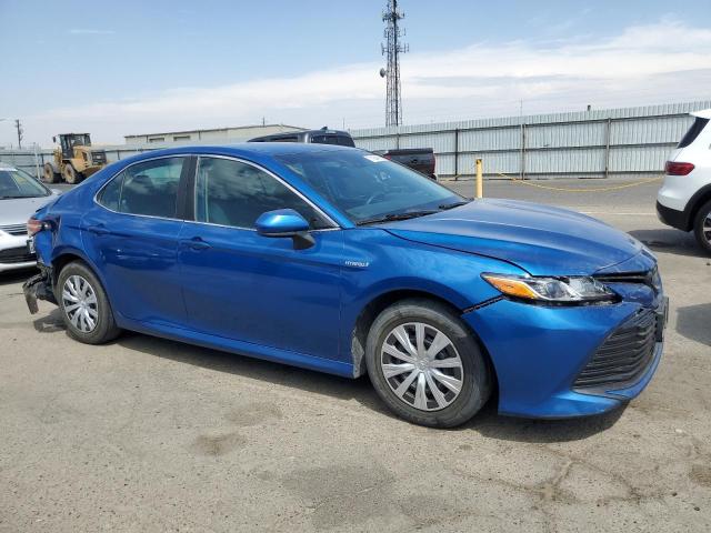 4T1C31AK5LU012843 - 2020 TOYOTA CAMRY LE 蓝色 照片 4