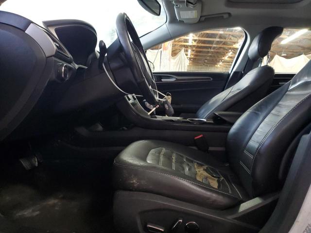 3FA6P0HR5DR292619 - 2013 FORD FUSION SE WHITE photo 7