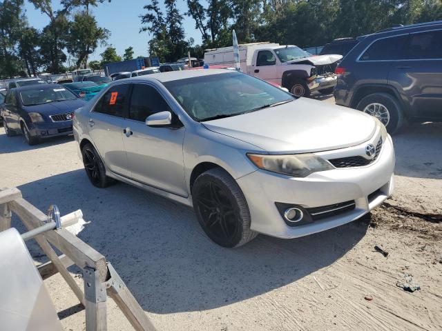 4T1BF1FK2DU252185 - 2013 TOYOTA CAMRY L SILVER photo 4