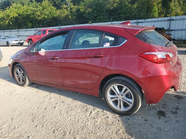 3G1BE6SM0JS649720 - 2018 CHEVROLET CRUZE LT RED photo 2