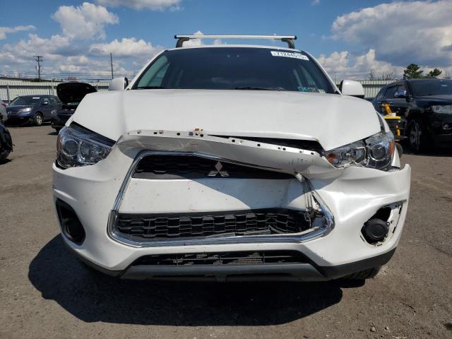 4A4AR3AU5EE013133 - 2014 MITSUBISHI OUTLANDER SPORT ES WHITE photo 5