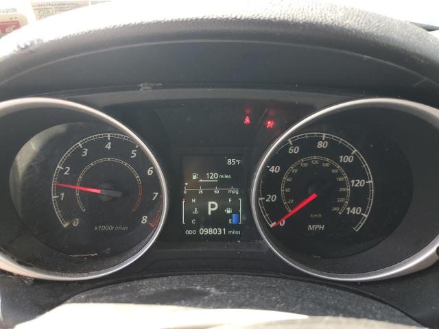 4A4AR3AU5EE013133 - 2014 MITSUBISHI OUTLANDER SPORT ES WHITE photo 9