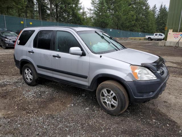 JHLRD78892C095371 - 2002 HONDA CR-V EX SILVER photo 4