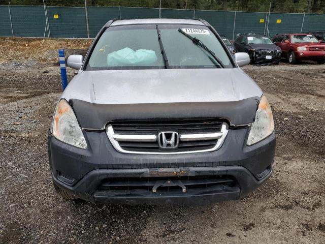 JHLRD78892C095371 - 2002 HONDA CR-V EX SILVER photo 5