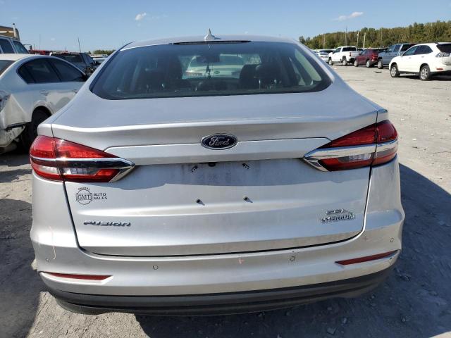 3FA6P0MU1KR109448 - 2019 FORD FUSION SEL SILVER photo 6