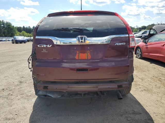 2HKRM4H54GH651955 - 2016 HONDA CR-V EX 勃艮第红 照片 6