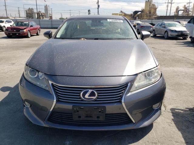 JTHBW1GG4D2009258 - 2013 LEXUS ES 300H GRAY photo 5