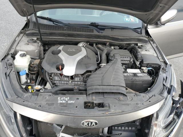5XXGR4A64FG426795 - 2015 KIA OPTIMA SX GRAY photo 11