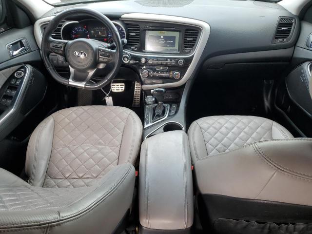 5XXGR4A64FG426795 - 2015 KIA OPTIMA SX GRAY photo 8