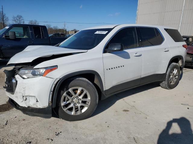 1GNERFKW9JJ143922 - 2018 CHEVROLET TRAVERSE LS WHITE photo 1