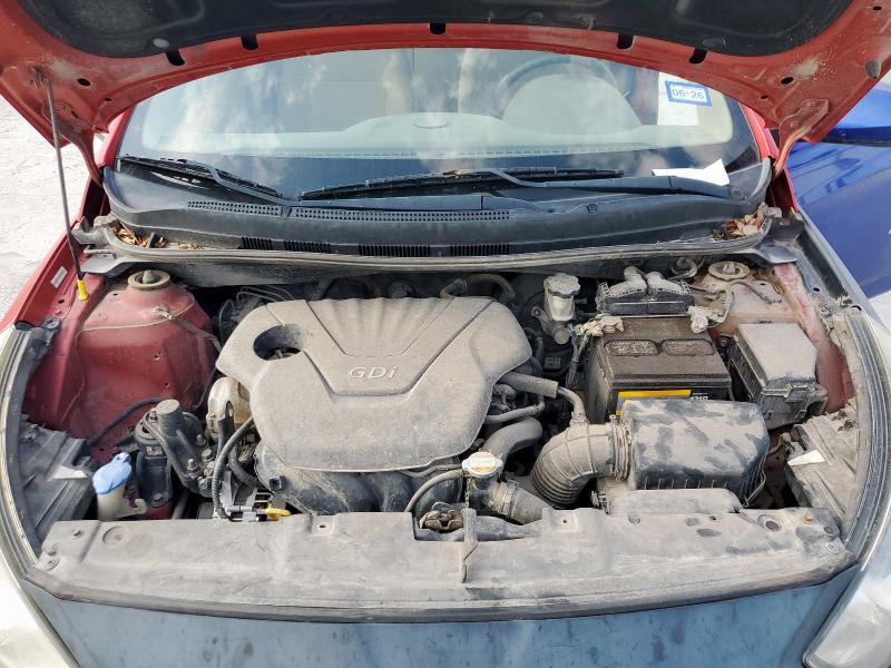 KMHCU4AE8CU097072 - 2012 HYUNDAI ACCENT GLS BURGUNDY photo 11