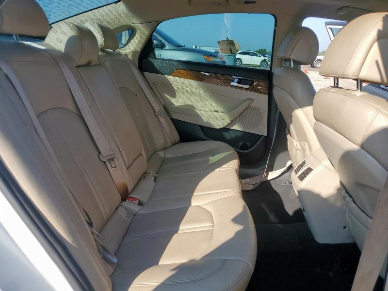 5NPE34AF4FH190176 - 2015 HYUNDAI SONATA SPORT WHITE photo 10