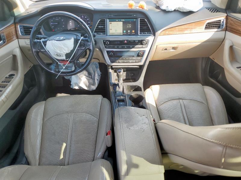 5NPE34AF4FH190176 - 2015 HYUNDAI SONATA SPORT WHITE photo 8