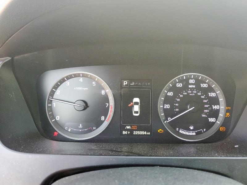 5NPE34AF4FH190176 - 2015 HYUNDAI SONATA SPORT WHITE photo 9