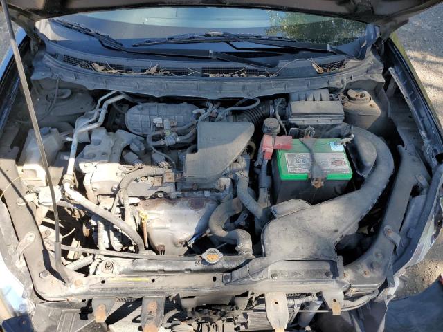 JN8AS5MV2DW143931 - 2013 NISSAN ROGUE S BLACK photo 12