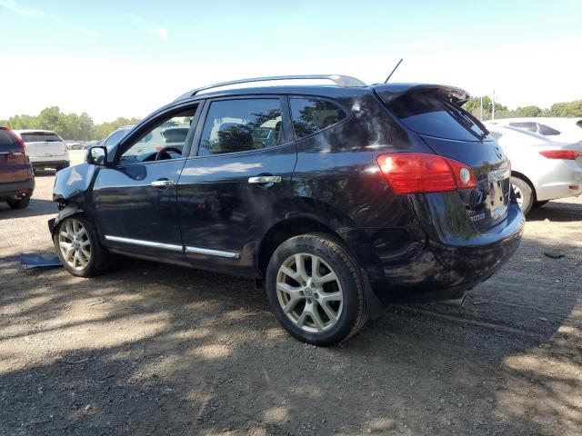 JN8AS5MV2DW143931 - 2013 NISSAN ROGUE S BLACK photo 2