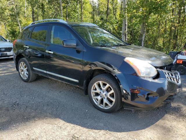 JN8AS5MV2DW143931 - 2013 NISSAN ROGUE S BLACK photo 4