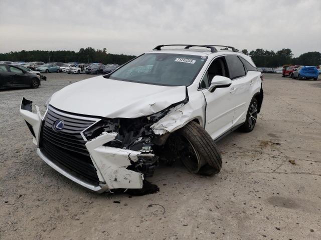 JTJDGKCA1J2003747 - 2018 LEXUS RX 450H L BASE WHITE photo 1