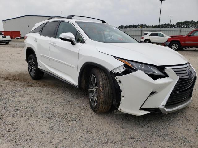 JTJDGKCA1J2003747 - 2018 LEXUS RX 450H L BASE WHITE photo 4