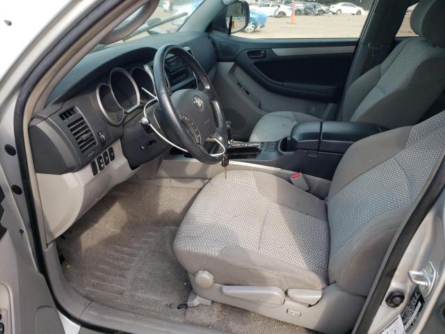 JTEZU14R28K016741 - 2008 TOYOTA 4RUNNER SR5 SILVER photo 7