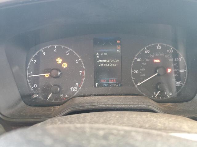 5YFB4MDE4RP101975 - 2024 TOYOTA COROLLA LE SILVER photo 9