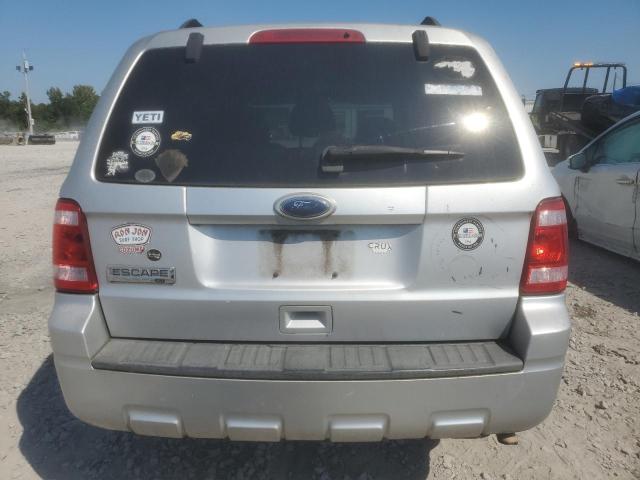 1FMCU9D77AKC90980 - 2010 FORD ESCAPE XLT SILVER photo 6